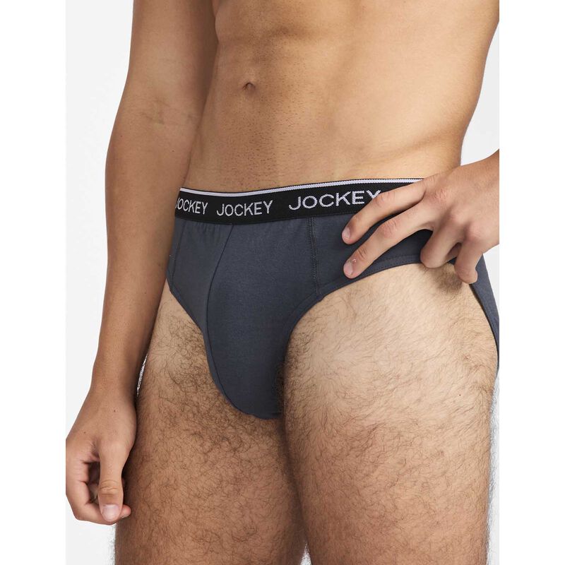 Jockey Attached Elastic Cotton Briefs - 4 Pack image number 2